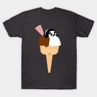 Triple Bear Scoop T-Shirt